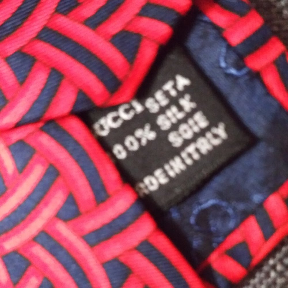 Gucci 100 % Silk Tie - Picture 3 of 6